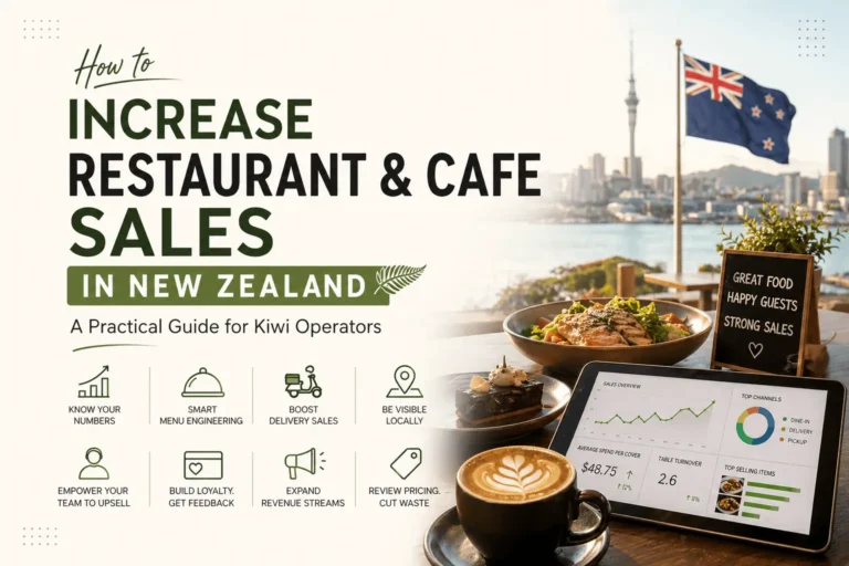 How to Increase Restaurant & Cafe Sales in New Zealand Blog