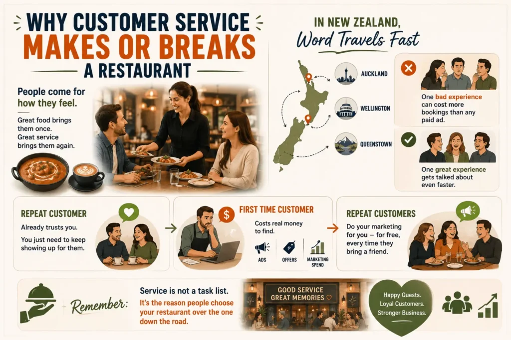 Customer Service Makes or Breaks a Restaurant