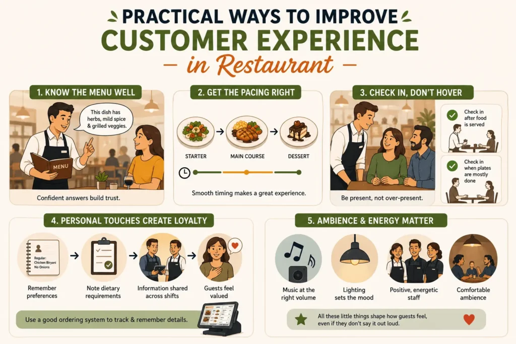 Practical Ways to Improve Customer Experience in Restaurant