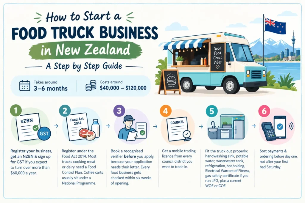 How to Start a Food Truck Business in New Zealand A Step by Step Guide